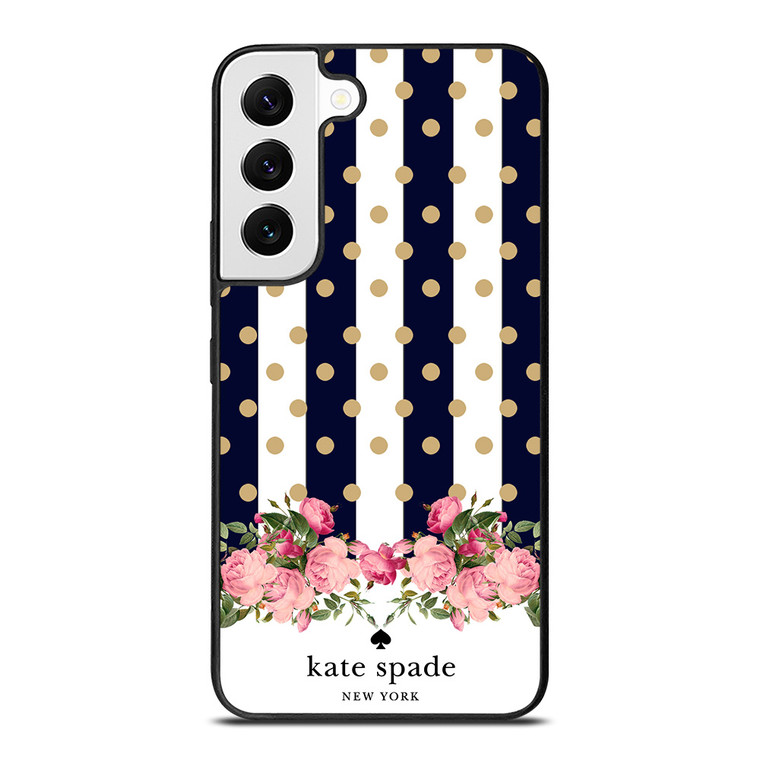 KATE SPADE NEW YORK POLKADOTS FLORAL Samsung Galaxy Case Cover
