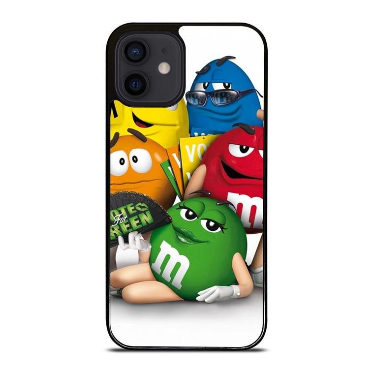 M&M'S CHOCOLATE MASCOT ALL iPhone 12 Mini Case Cover