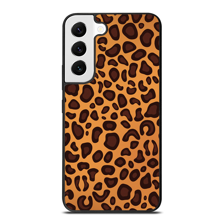 LEAPARD BROWN PATTERN Samsung Galaxy Case Cover