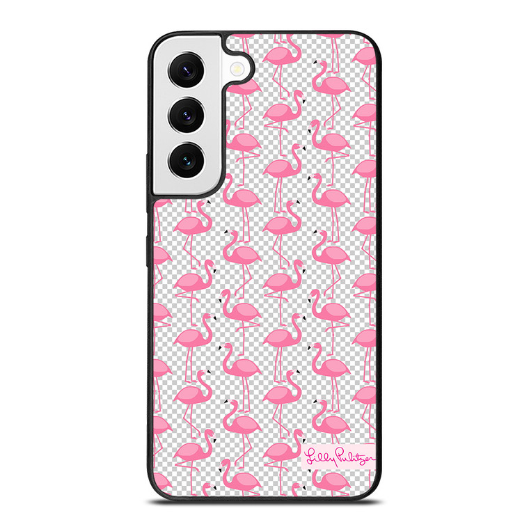 LILLY PULITZER FLAMINGO PATTERN Samsung Galaxy Case Cover