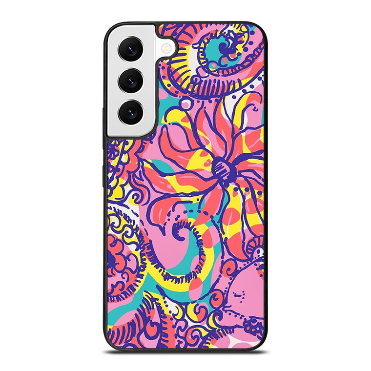 LILLY PULITZER VINTAGE PINK Samsung Galaxy Case Cover