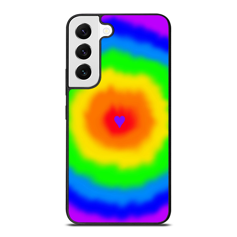 LOVE RAINBOW TIE DYE PATTERN Samsung Galaxy Case Cover LOVE RAINBOW TIE DYE PATTERN Samsung Galaxy Case Cover