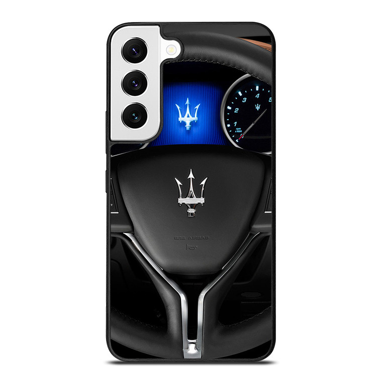 MASERATI STEERING WHEEL LOGO Samsung Galaxy Case Cover