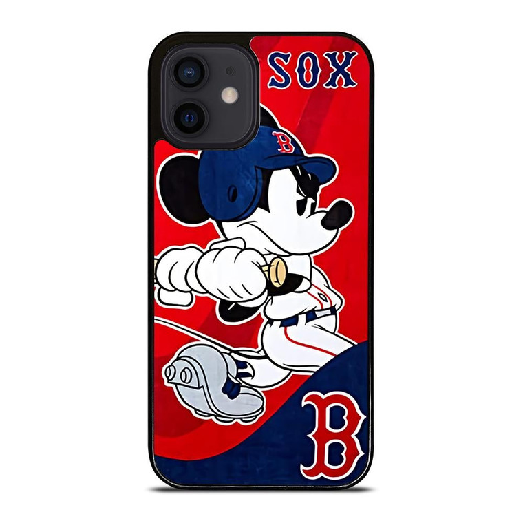 MICKEY MOUSE BOSTON RED SOX iPhone 12 Mini Case Cover