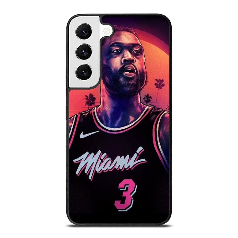 MIAMI HEAT DWYANE WADE 3 NBA Samsung Galaxy Case Cover