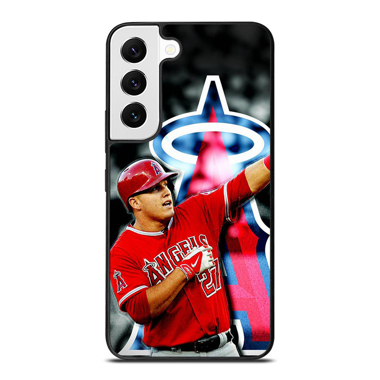 MIKE TROUT LOS ANGELES ANGELS Samsung Galaxy Case Cover