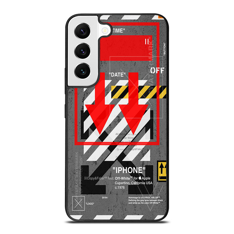 OFF WHITE ARROW DOWN Samsung Galaxy Case Cover
