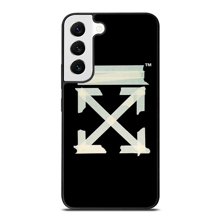 OFF WHITE TAPE LOGO Samsung Galaxy Case Cover