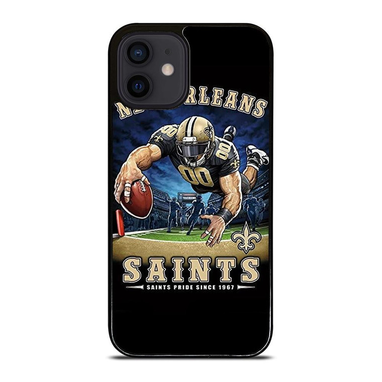 NEW ORLEANS SAINTS NFL ART iPhone 12 Mini Case Cover