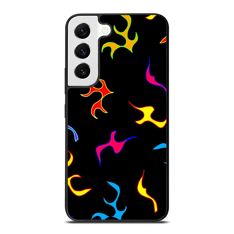 PLAYFUL FIRE PATTERN Samsung Galaxy Case Cover