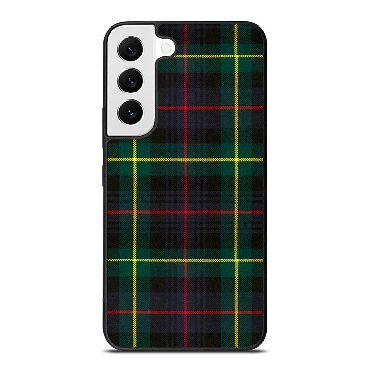 RED YELLOW TARTAN PLAID PATTERN Samsung Galaxy Case Cover