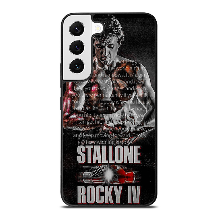 ROCKY BALBOA QUOTE ART Samsung Galaxy Case Cover