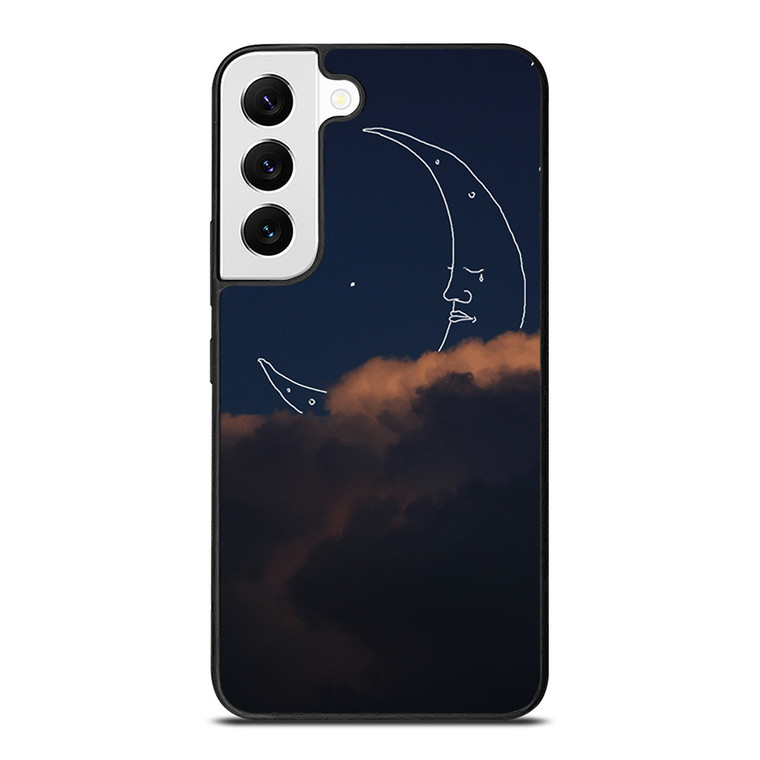 SAD CRESCENT MOON Samsung Galaxy Case Cover SAD CRESCENT MOON Samsung Galaxy Case Cover