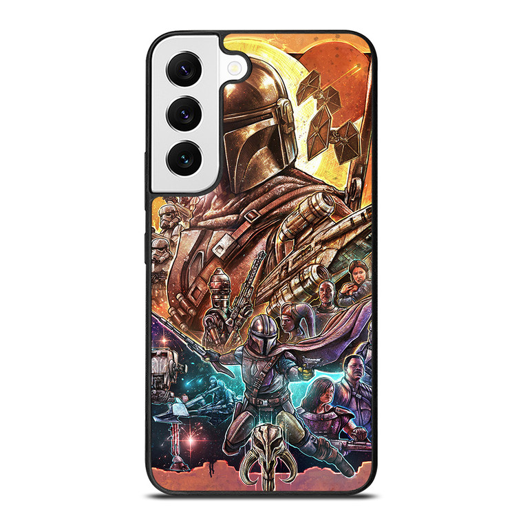 STAR WARS MANDALORIAN COLLAGE Samsung Galaxy Case Cover