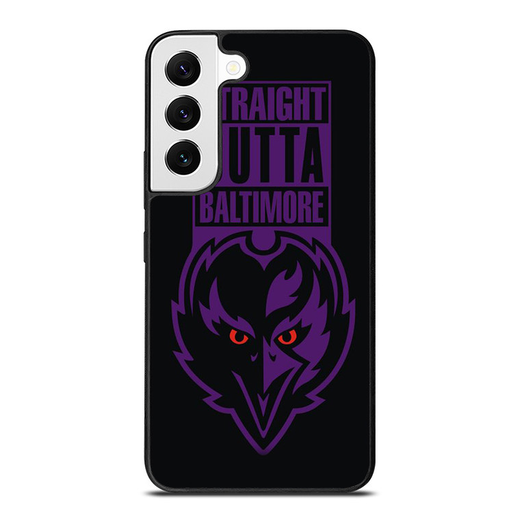 STRAIGHT OUTTA BALTIMORE BALTIMORE RAVENS Samsung Galaxy Case Cover
