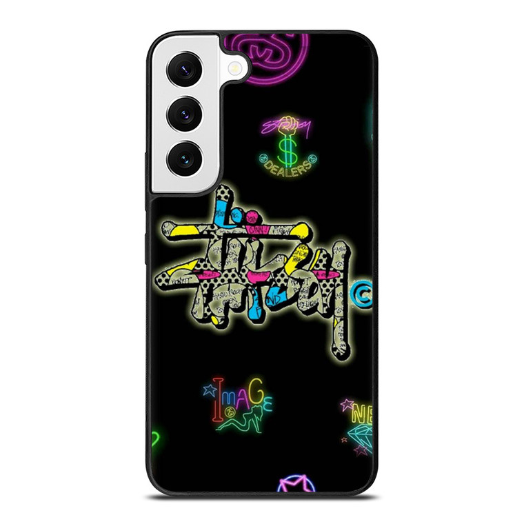 STUSSY LOGO COLOR FULL Samsung Galaxy Case Cover