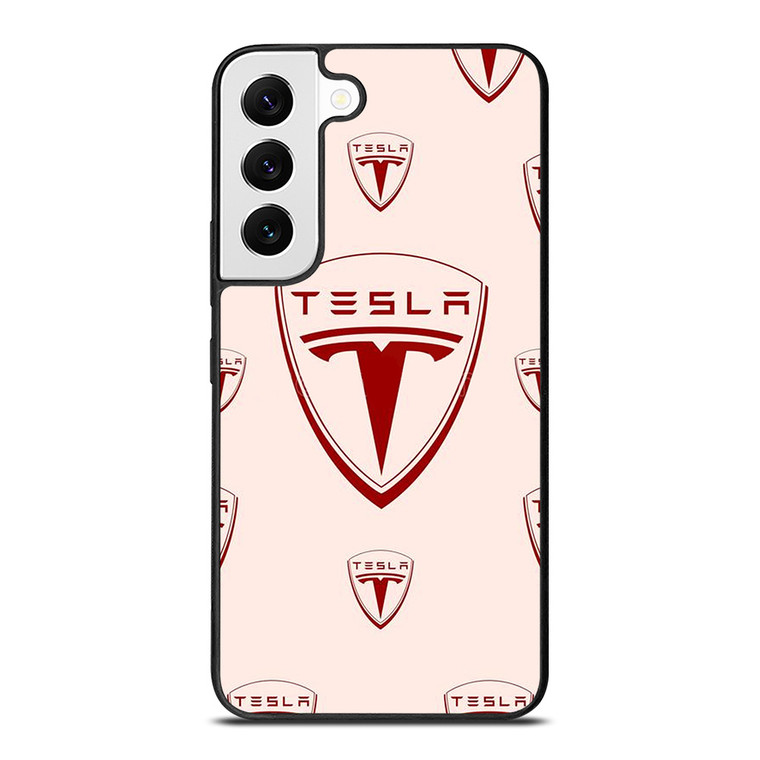 TESLA CAR LOGO COLLAGE Samsung Galaxy Case Cover