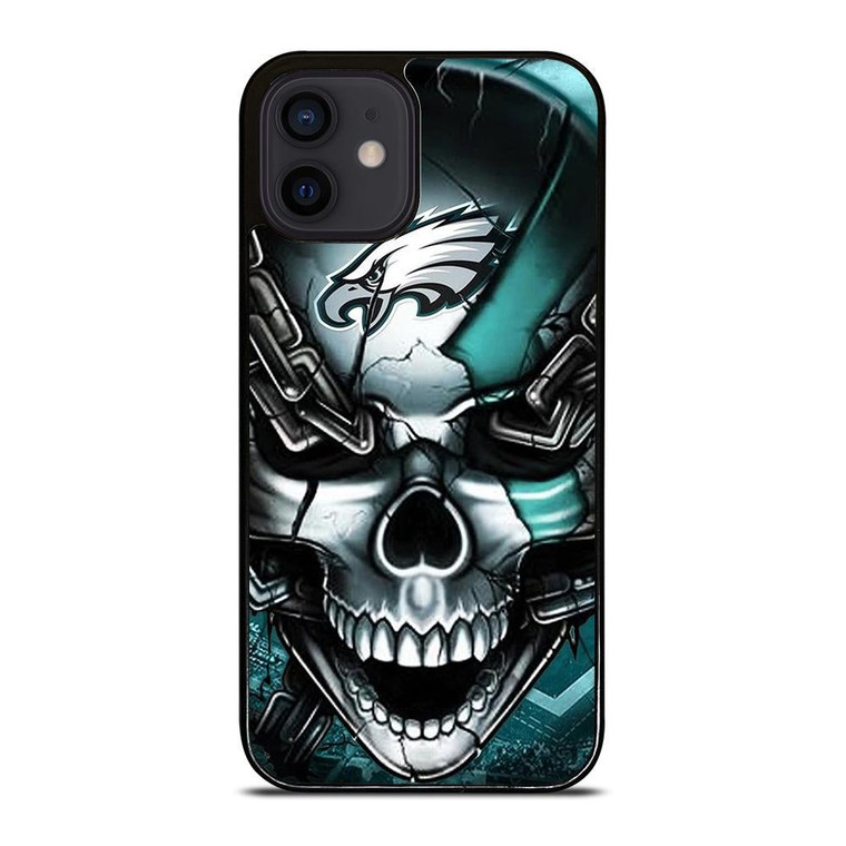 PHILADELPHIA EAGLES SKULL LOGO iPhone 12 Mini Case Cover