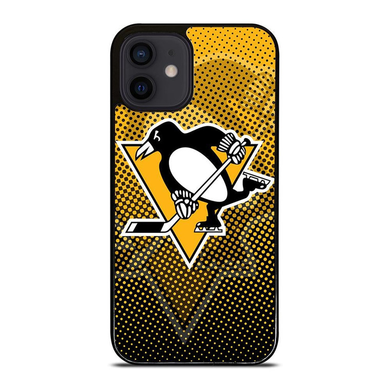 PITTSBURGH PENGUINS NHL HALFTONE iPhone 12 Mini Case Cover