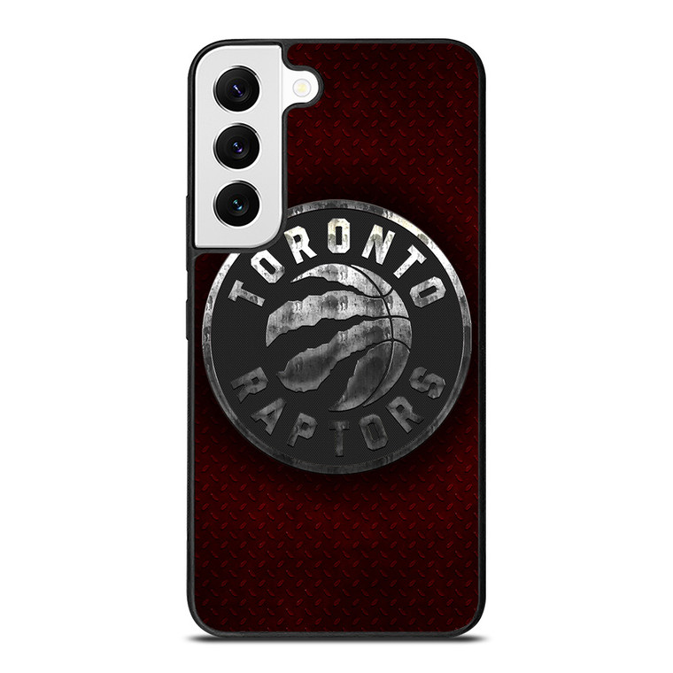 TORONTO RAPTORS RED METAL Samsung Galaxy Case Cover