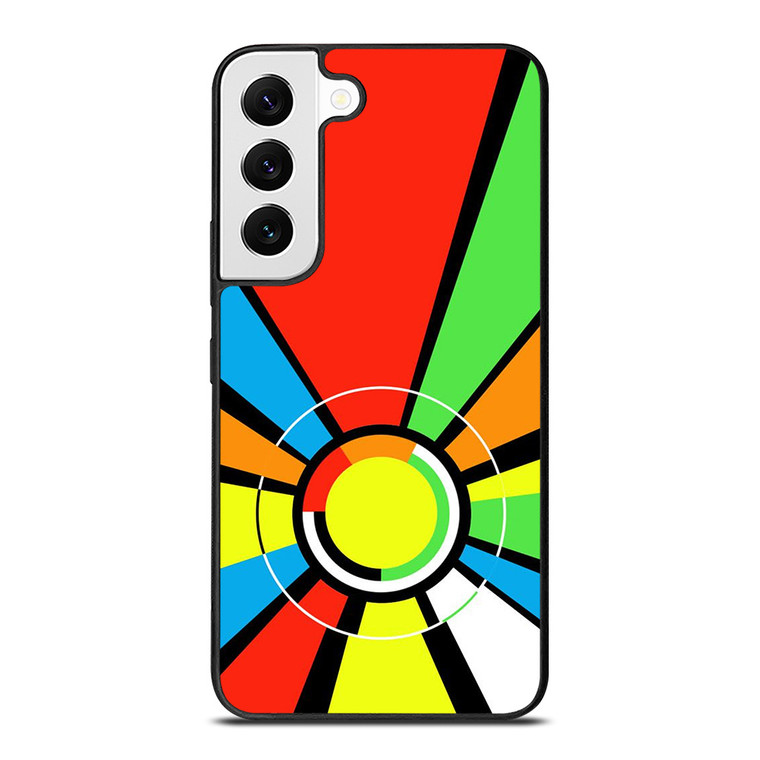 VALENTINO ROSSI VR46 HELMET PATTERN Samsung Galaxy Case Cover