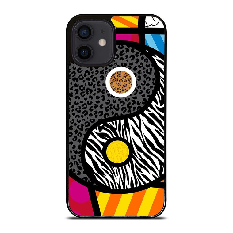 ROMERO BRITTO YIN YANG iPhone 12 Mini Case Cover