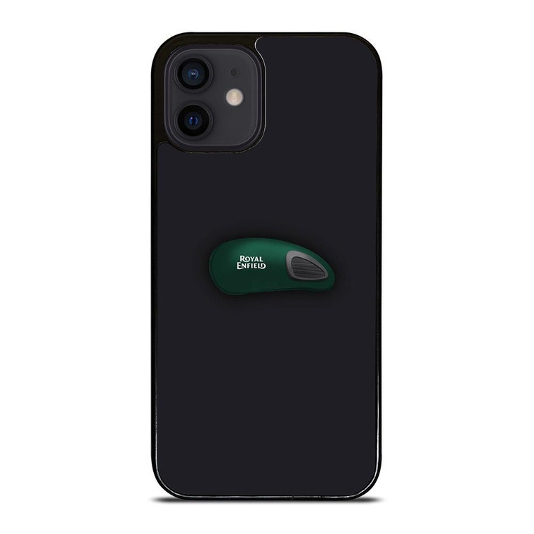ROYAL ENFIELD GREEN TANK ILLUSTRATION iPhone 12 Mini Case Cover