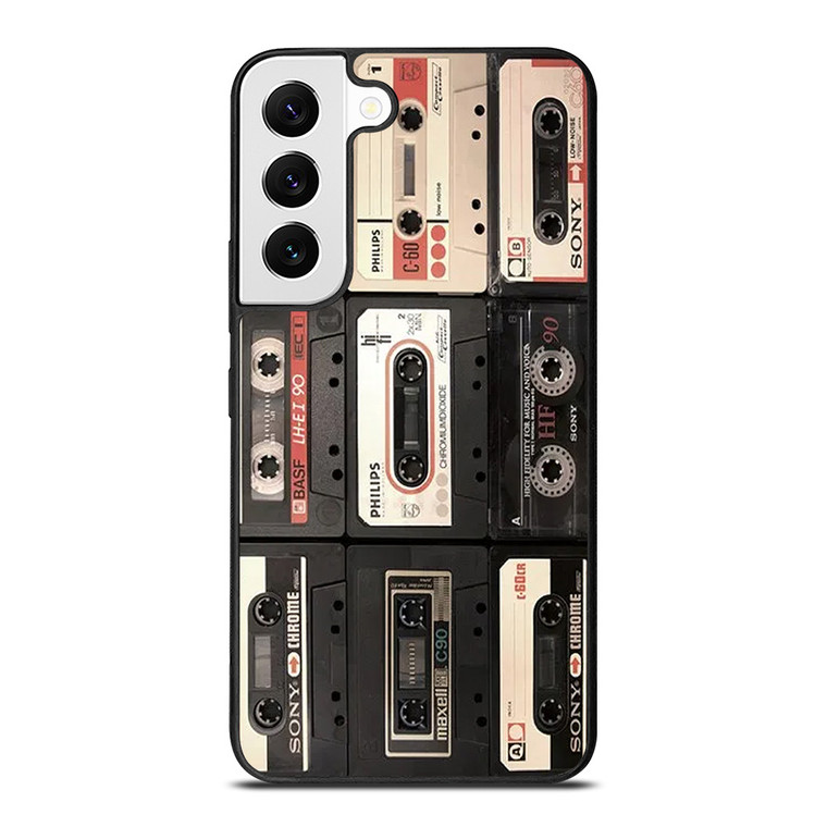 VINTAGE MIXTAPE COLLAGE Samsung Galaxy Case Cover