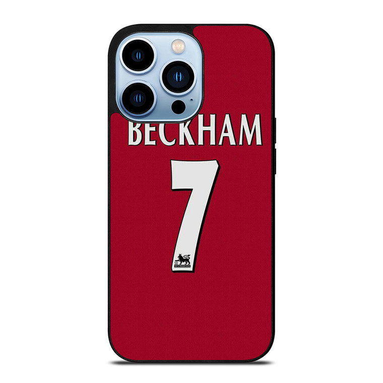 DAVID BECKHAM JERSEY MANCHESTER UNITED iPhone 13 Pro Max Case Cover