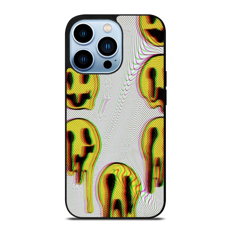 MELTED SMILEY FACE iPhone 13 Pro Max Case Cover