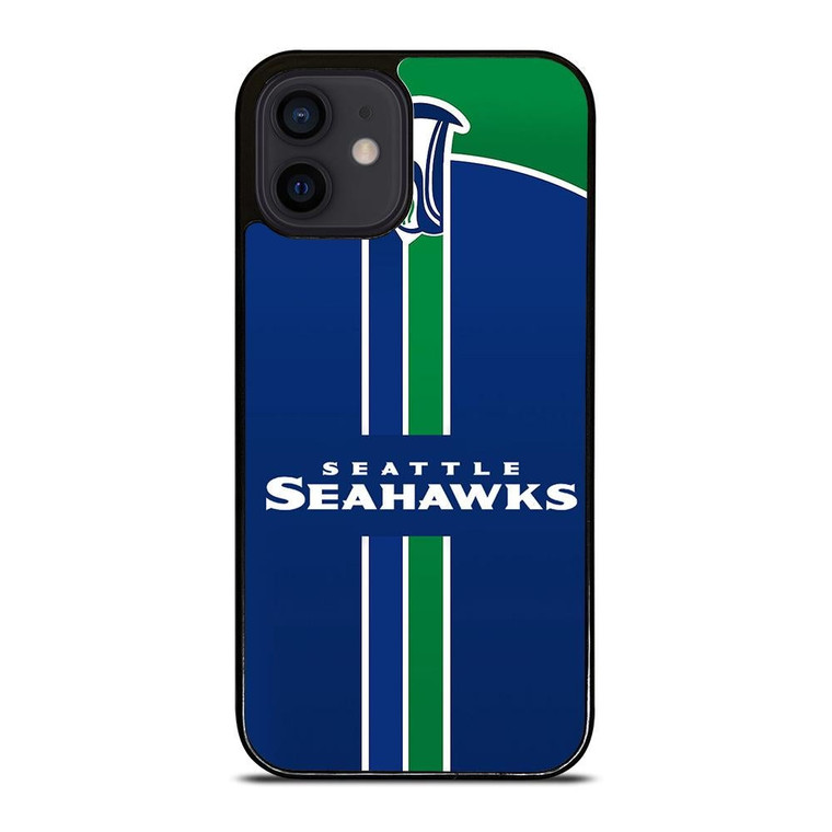 SEATTLE SEAHAWKS VERTICAL LOGO iPhone 12 Mini Case Cover
