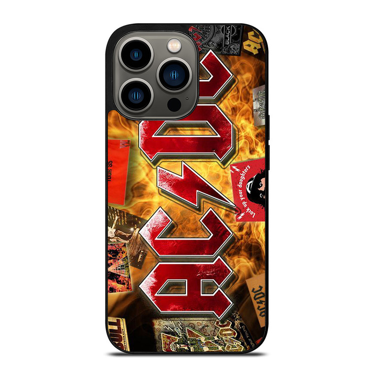 ACDC BAND LOGO ALBUM iPhone 13 Pro Case Cover