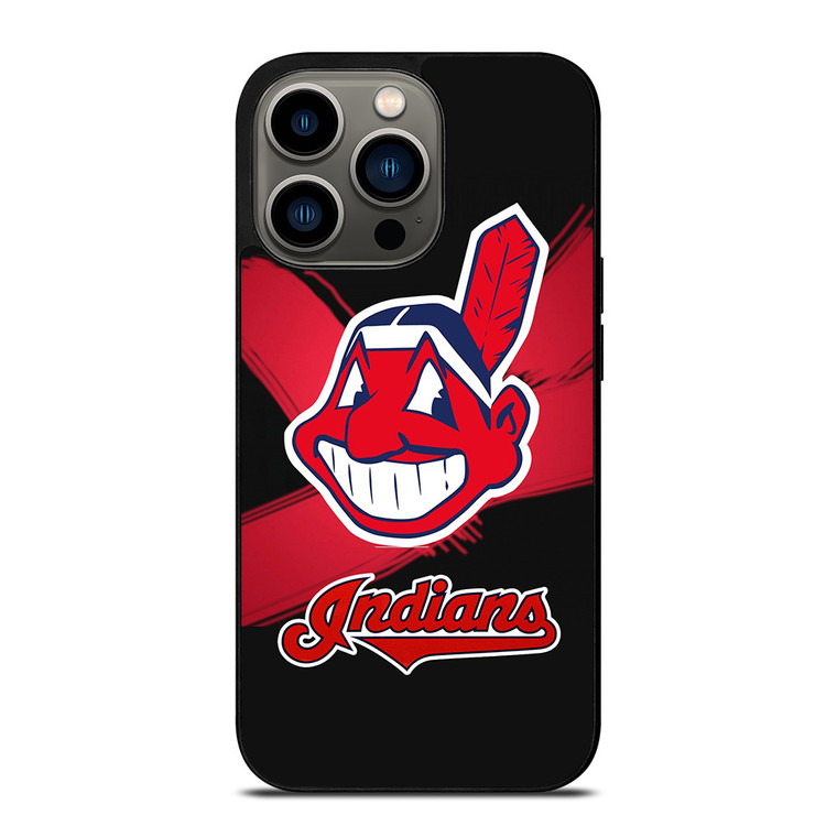 CLEVELAND INDIANS ART MLB iPhone 13 Pro Case Cover CLEVELAND INDIANS ART MLB iPhone 13 Pro Case Cover