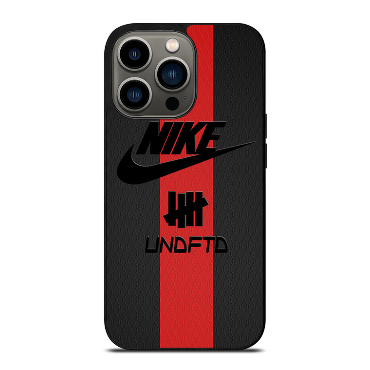 NIKE X UNDEFEATED LOGO iPhone 13 Pro Case Cover