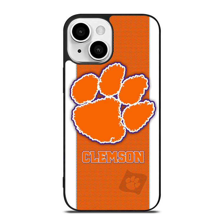 CLEMSON TIGERS NFL SYMBOL iPhone 13 Mini Case Cover
