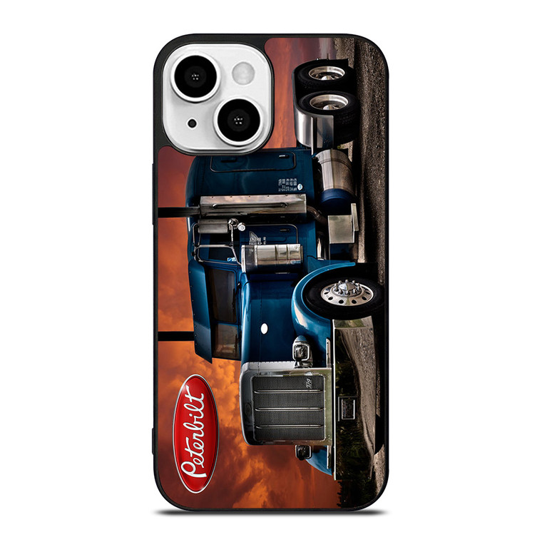 PETERBILT TRUCK BLUE iPhone 13 Mini Case Cover
