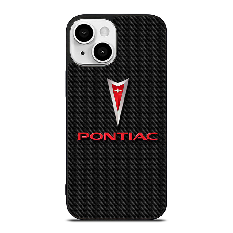 PONTIAC CARBON LOGO iPhone 13 Mini Case Cover