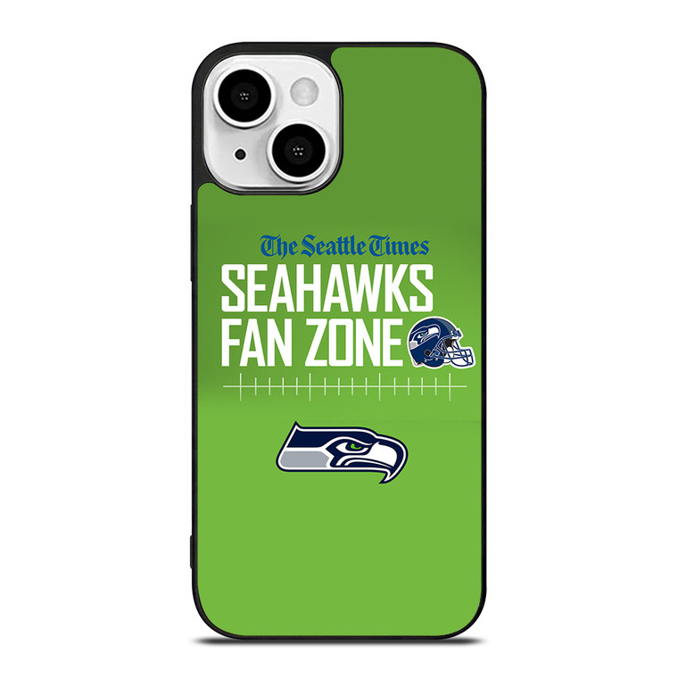 SEATTLE SEAHAWKS FANS ZONE iPhone 13 Mini Case Cover