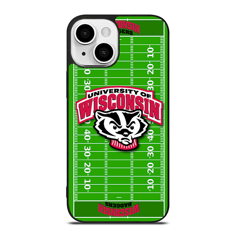 WISCONSIN BADGER FOOTBALL iPhone 13 Mini Case Cover