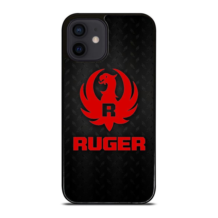 STURM RUGER FIREARM RED METAL iPhone 12 Mini Case Cover