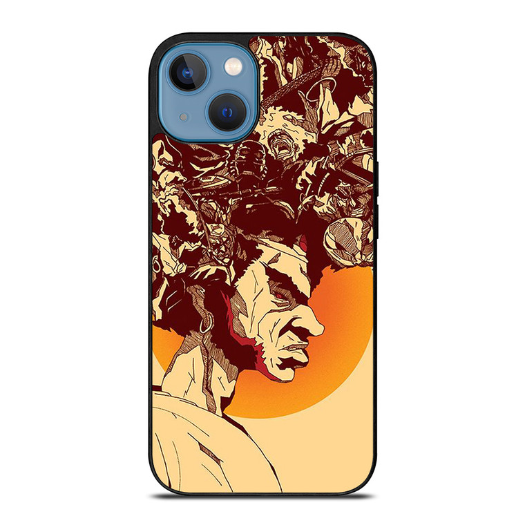 AFRO SAMURAI iPhone 13 Case Cover