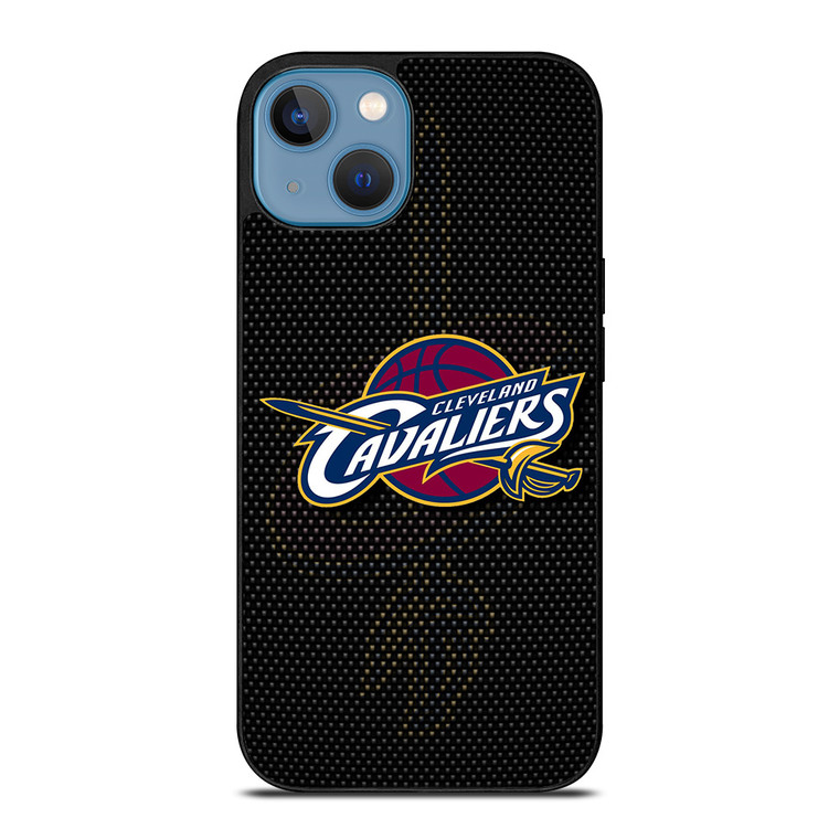 CLEVELAND CAVALIERS CARBON LOGO iPhone 13 Case Cover