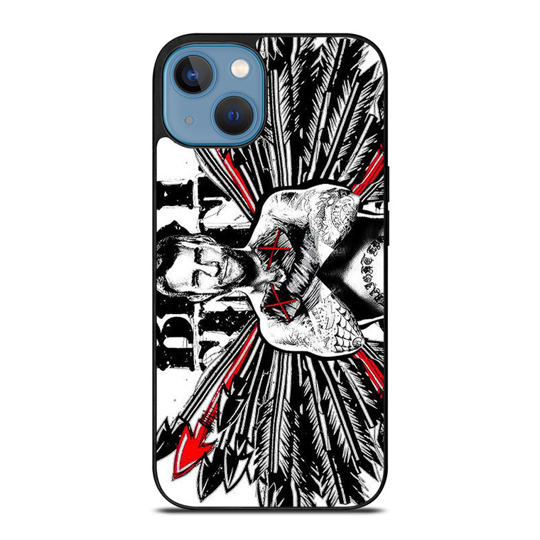 CM PUNK GLOVES ART iPhone 13 Case Cover