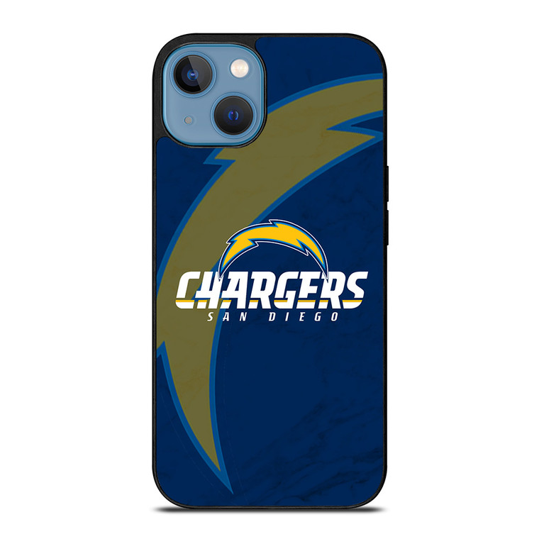 SAN DIEGO CHARGERS MARBLE iPhone 13 Case Cover