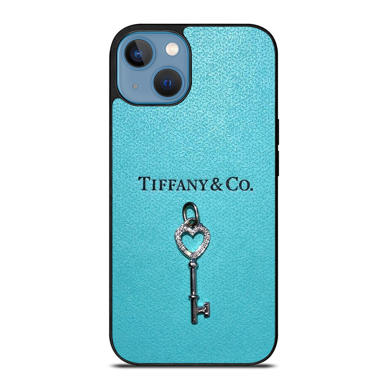 TIFFANY AND CO KEY LEATHER iPhone 13 Case Cover