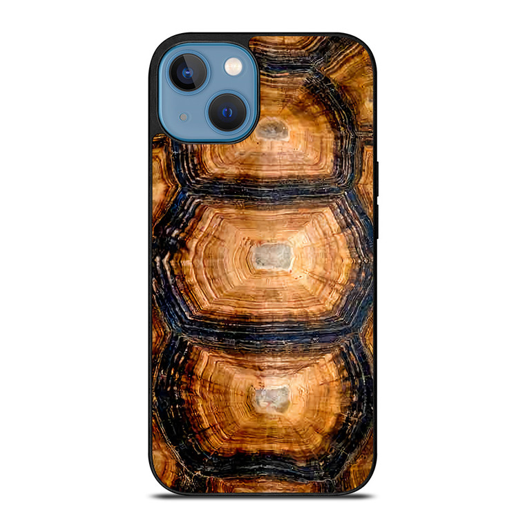 TORTOISE SHELL TEXTURES iPhone 13 Case Cover
