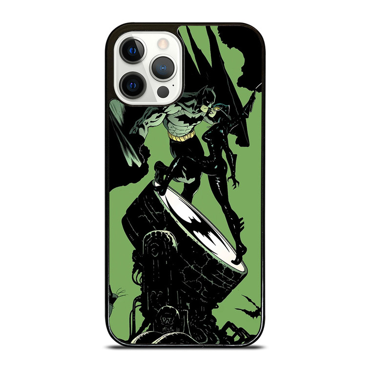 BATMAN VS VILLAIN CARTOON iPhone 12 Pro Case Cover