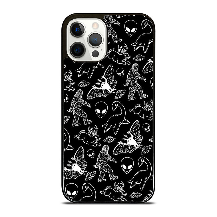 CRYPTID LINE PATTERN iPhone 12 Pro Case Cover