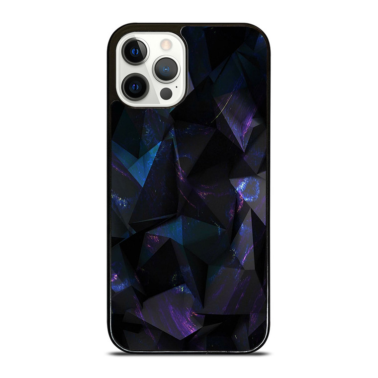 DARK ABSTRACT GEOMETRY iPhone 12 Pro Case Cover
