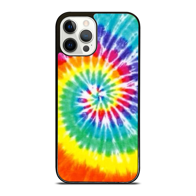 RAINBOW TIE DYE PATTERN iPhone 12 Pro Case Cover